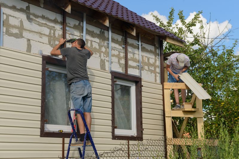 Spring Siding Installation
